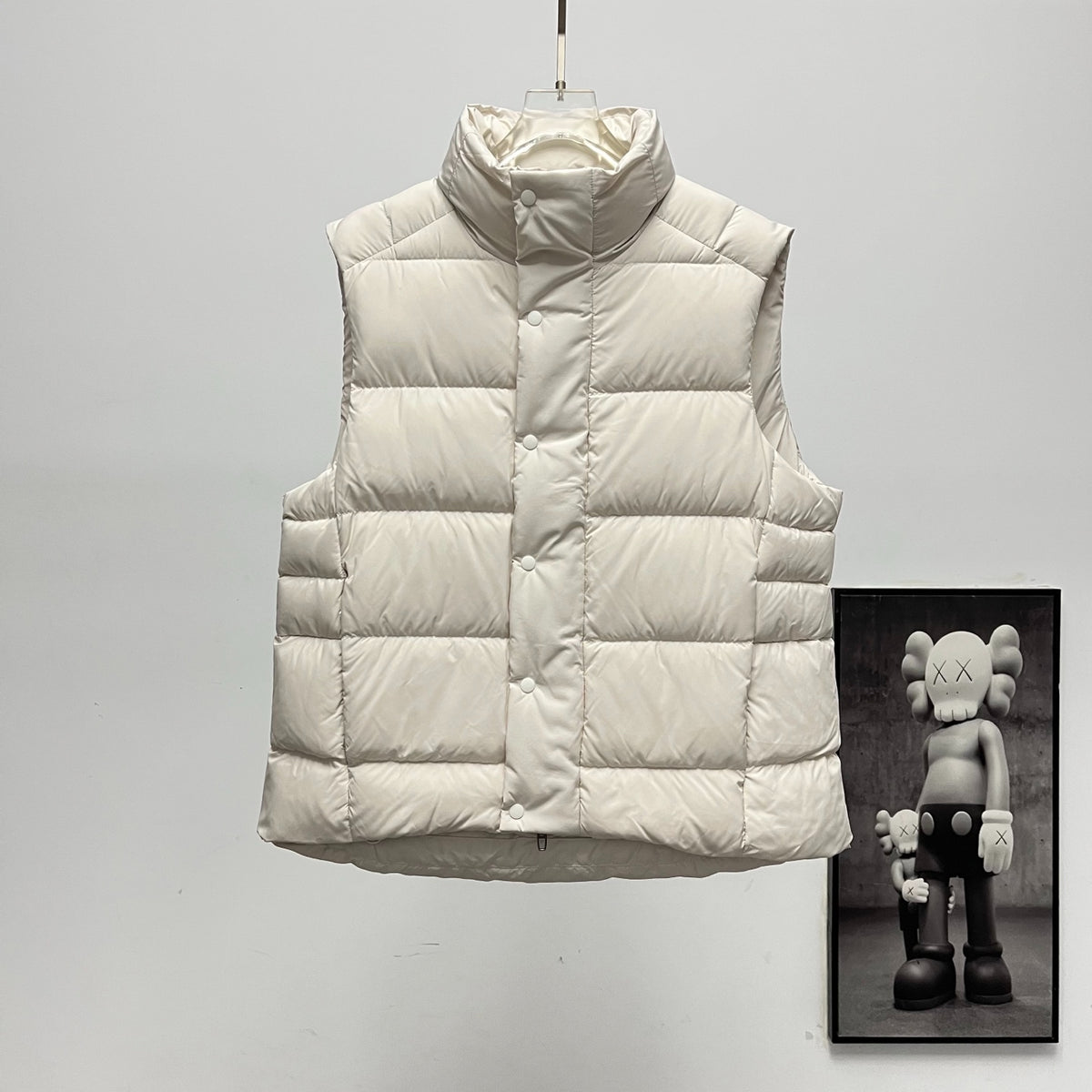 lululemon Wunder Puff Water-Repellent Puffer Vest in Bone