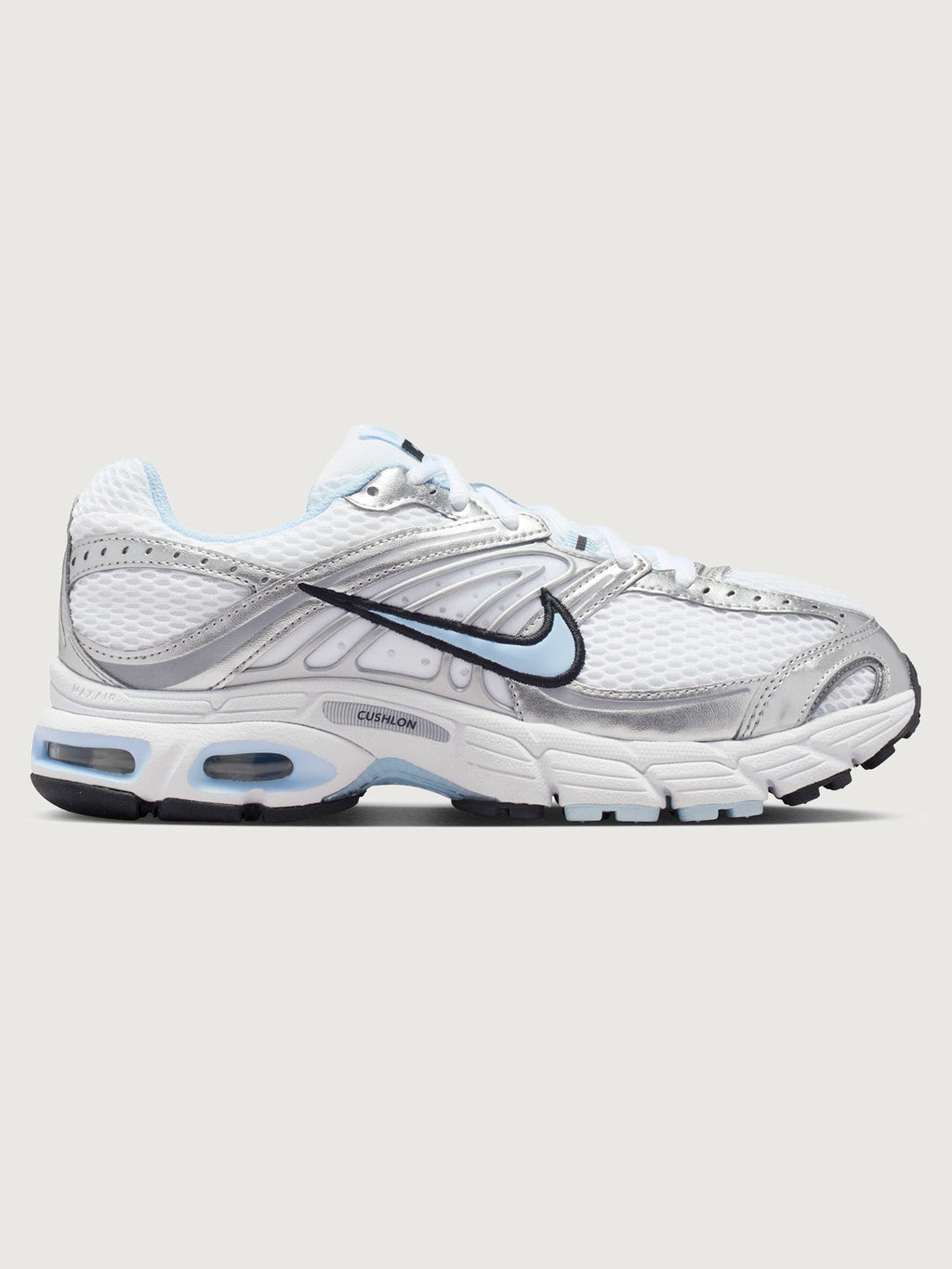 Nike Air Max Moto 2k - White/Hydrogen Blue/Metallic Silver