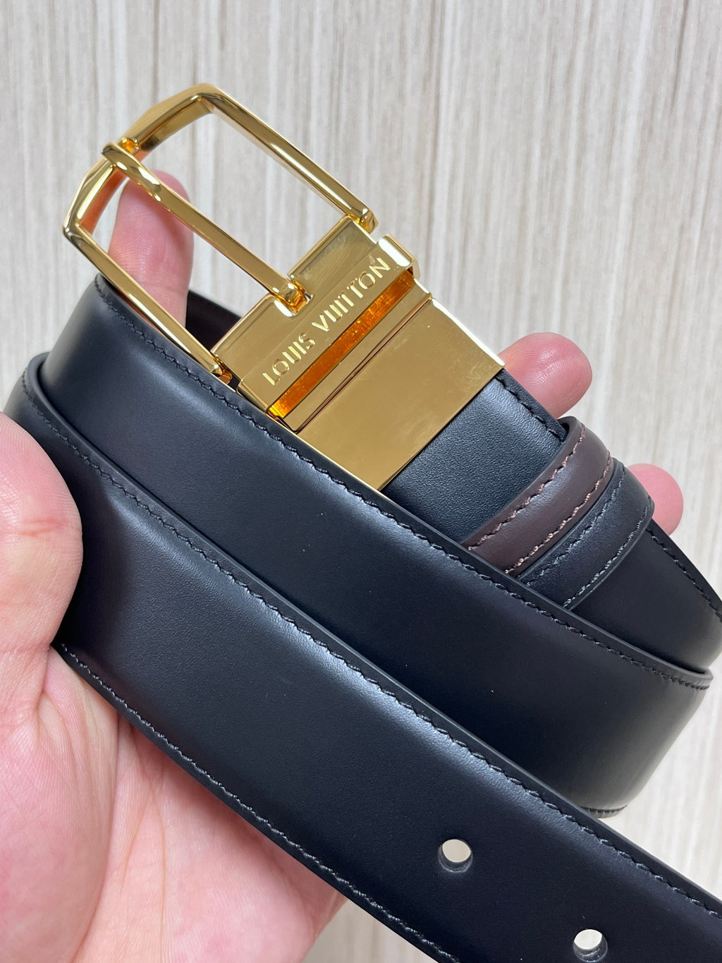Louis Vuitton Pont Neuf Reversible 35MM Belt Smooth Leather