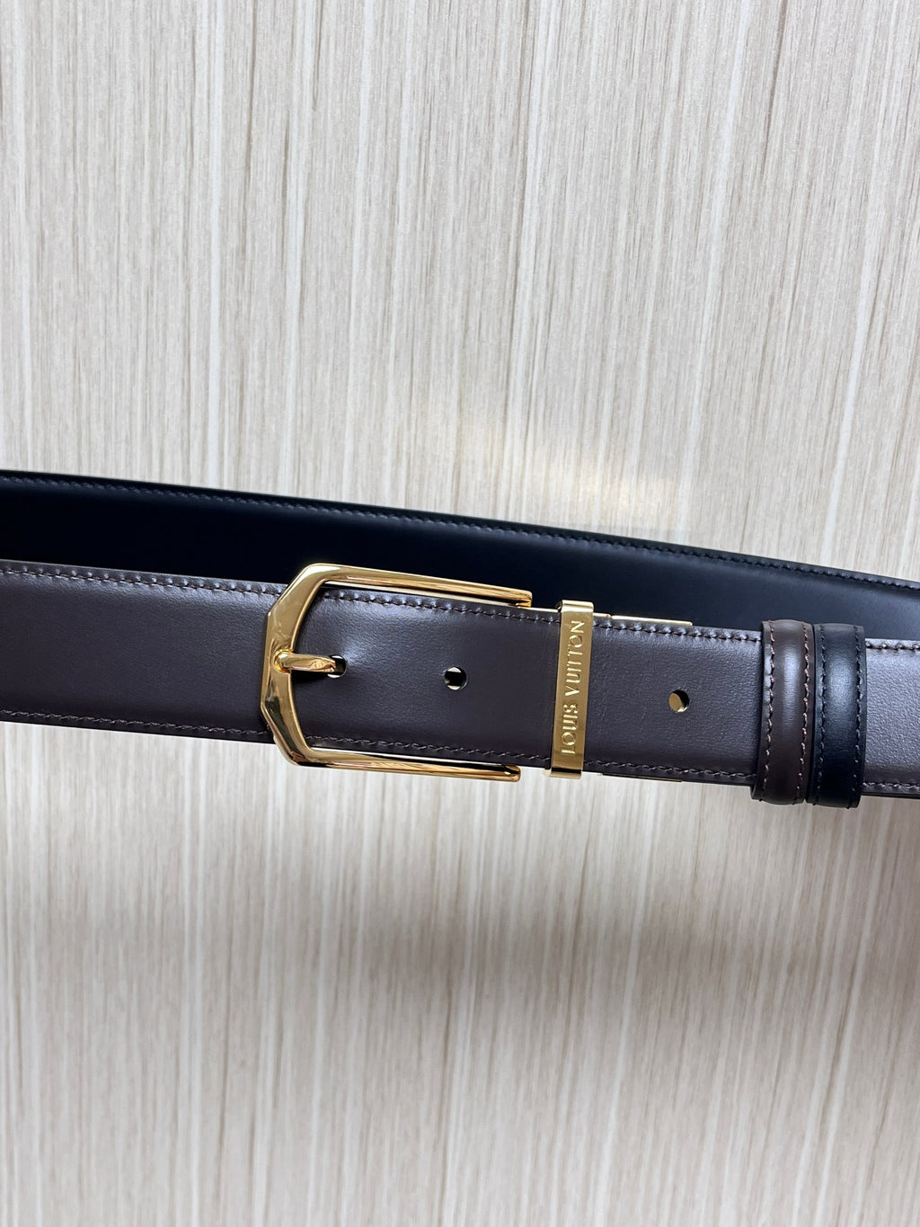 Louis Vuitton Pont Neuf Reversible 35MM Belt Smooth Leather