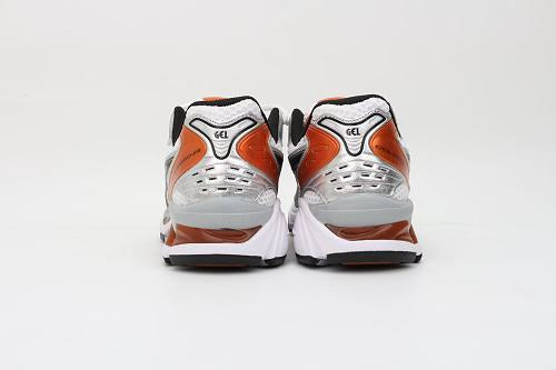 ASICS Unisex GEL-Kayano 14 "White / Piedmont Grey / Metropol Orange" (White Silver Orange Edition)