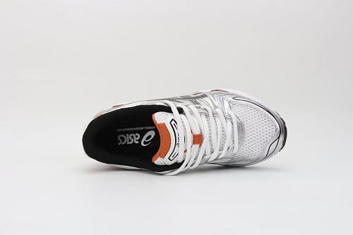 ASICS Unisex GEL-Kayano 14 "White / Piedmont Grey / Metropol Orange" (White Silver Orange Edition)