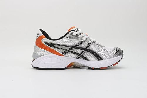 ASICS Unisex GEL-Kayano 14 "White / Piedmont Grey / Metropol Orange" (White Silver Orange Edition)