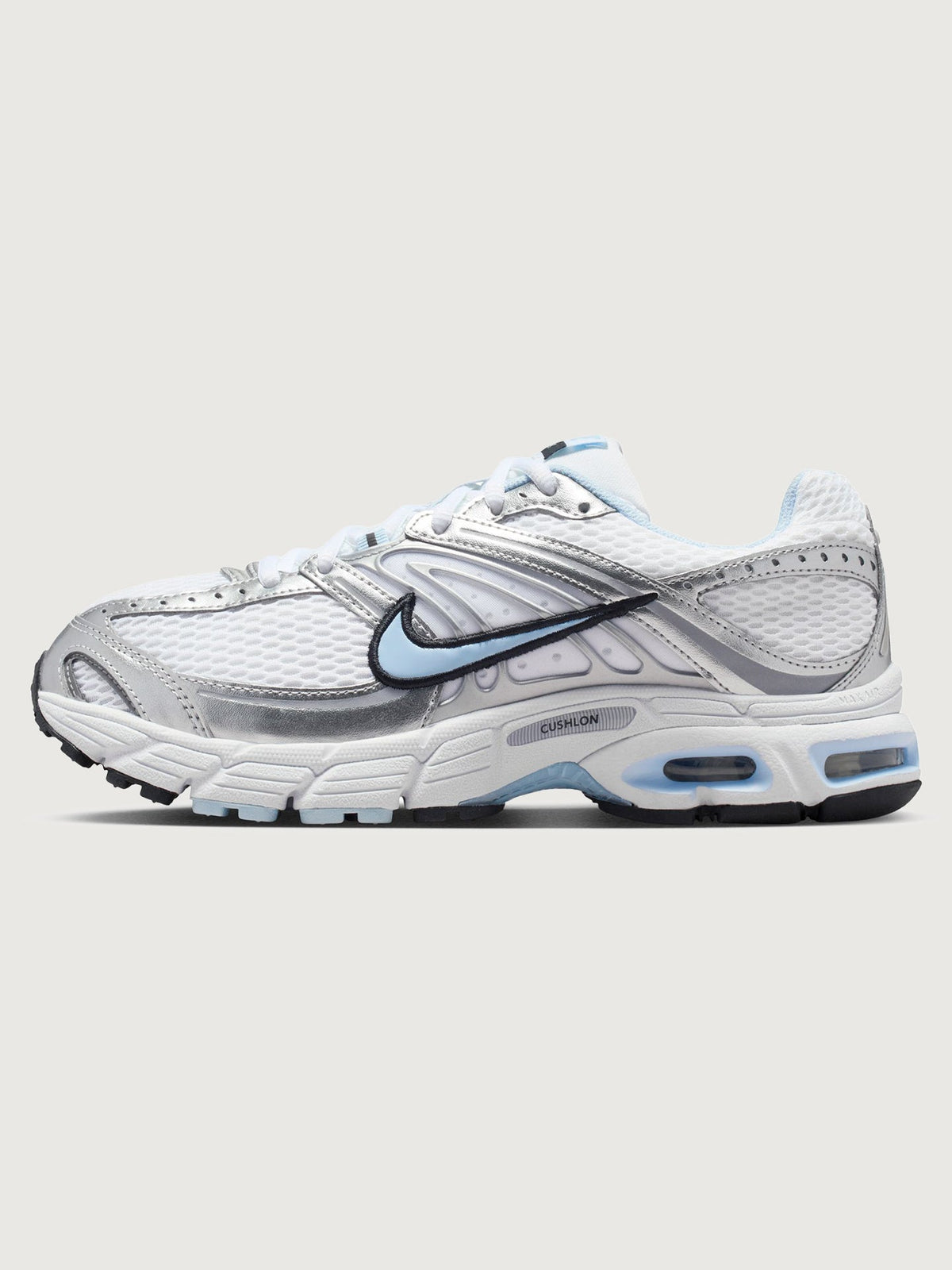 Nike Air Max Moto 2k - White/Hydrogen Blue/Metallic Silver