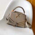 LV Capucines Mini Handbag Taupe in Taurillon Calfskin leather 287077