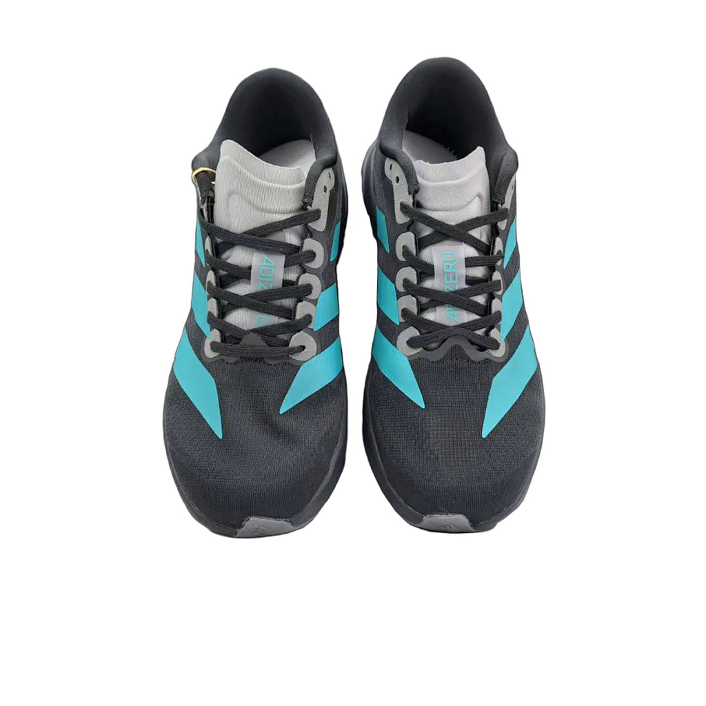 adidas Unisex Adizero Evo SL Core Black / Pure Teal / Grey Four