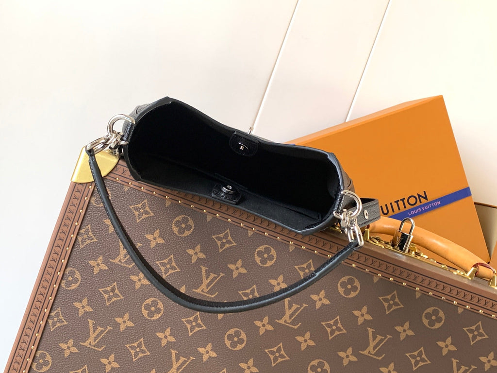 LV All Around PM Bag 25cm Black in Calfskin 287033