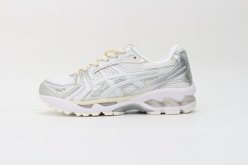 ASICS Unisex GEL-Kayano 14 "White / Pure Silver / Cream"