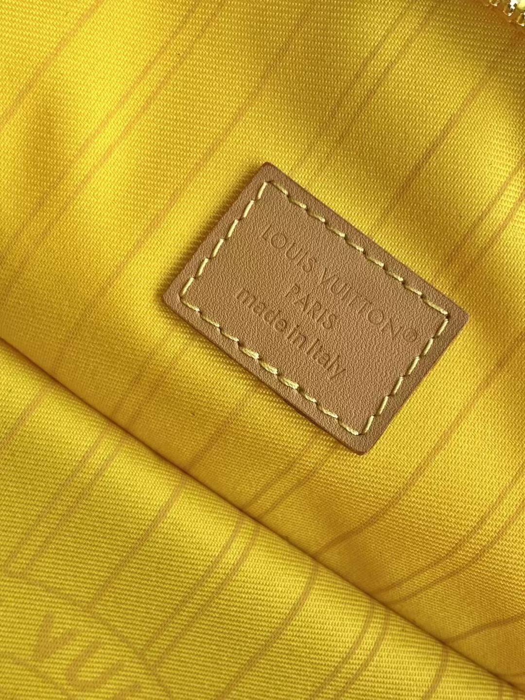 LV Paris À Vélo Bag 30 Brown Yellow in Monogram Canvas 286809