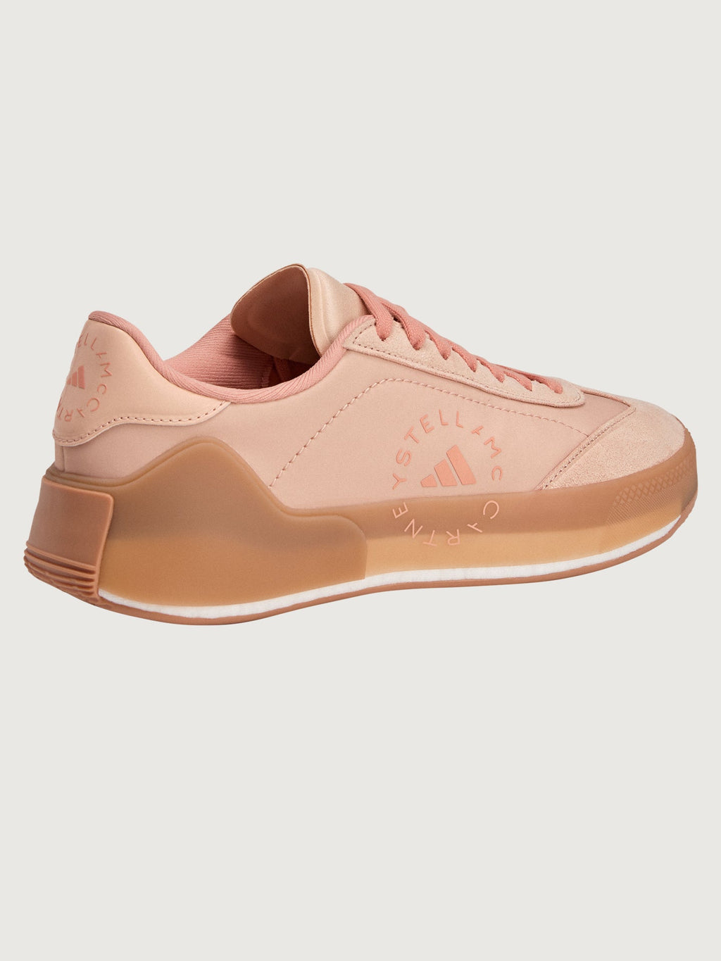 adidas by Stella McCartney COURT BOOST - Soft Powder/Soft Powder/Charcoal