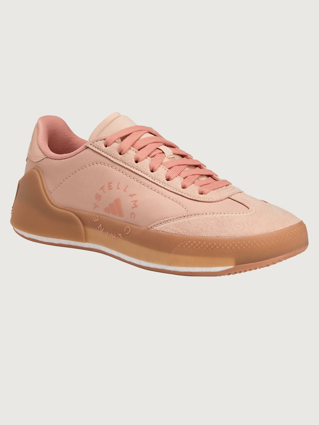 adidas by Stella McCartney COURT BOOST - Soft Powder/Soft Powder/Charcoal