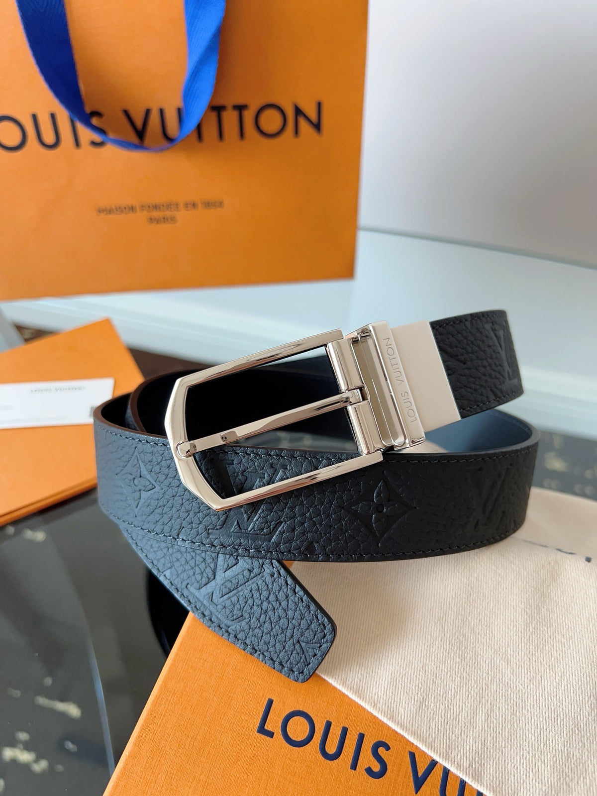 Louis Vuitton Slender 35mm Reversible Belt