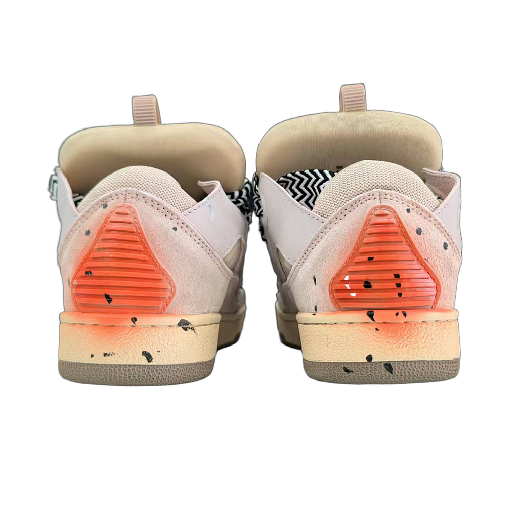 Lanvin x Gallery Dept. Curb Sneakers 'Light Pink Multi Paint Splatter'