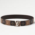 Louis Vuitton LV Initiales College Monogram Heritage 40MM Reversible Belt