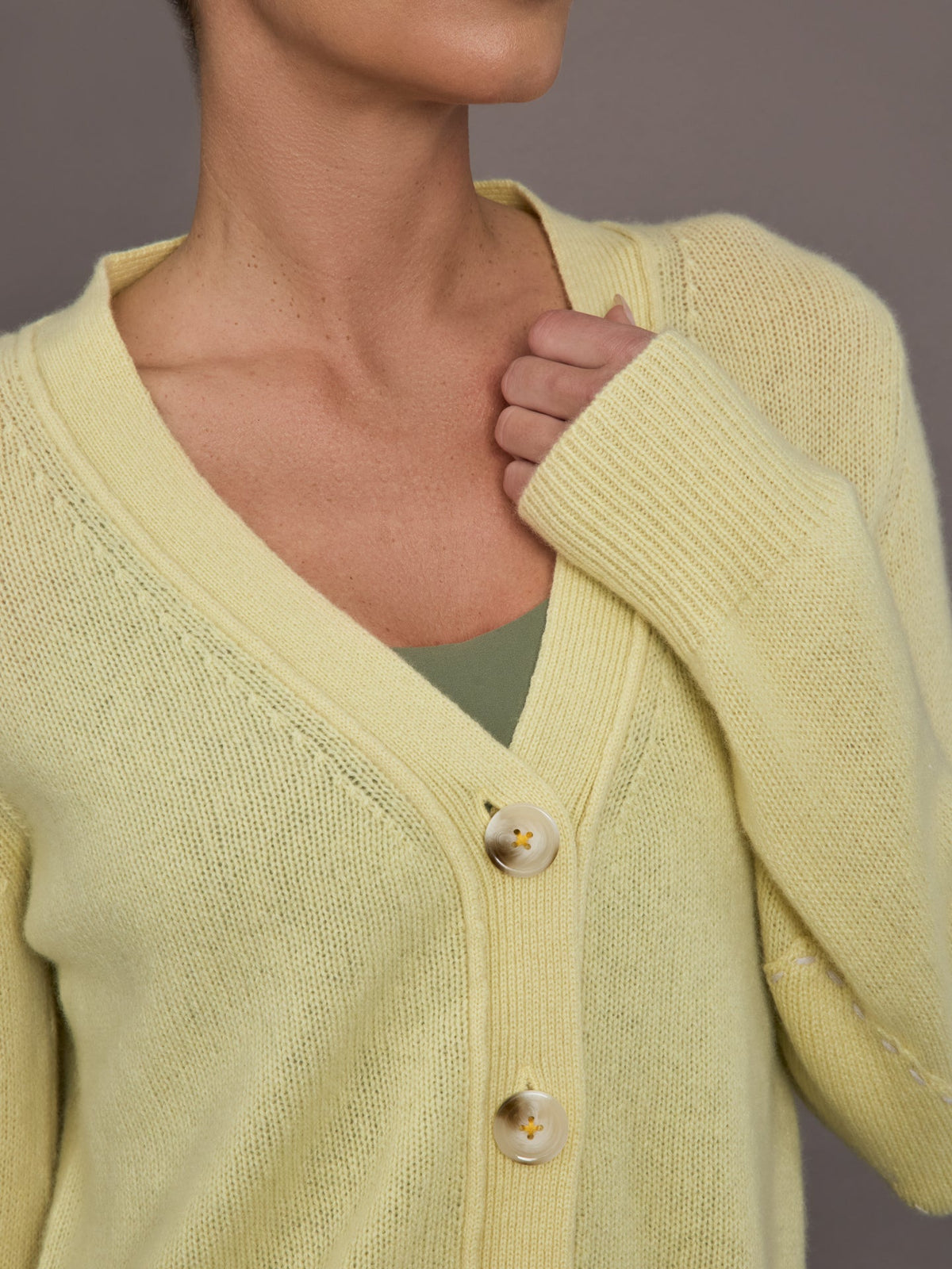 Pretty Little Cardi - Lemon Tint