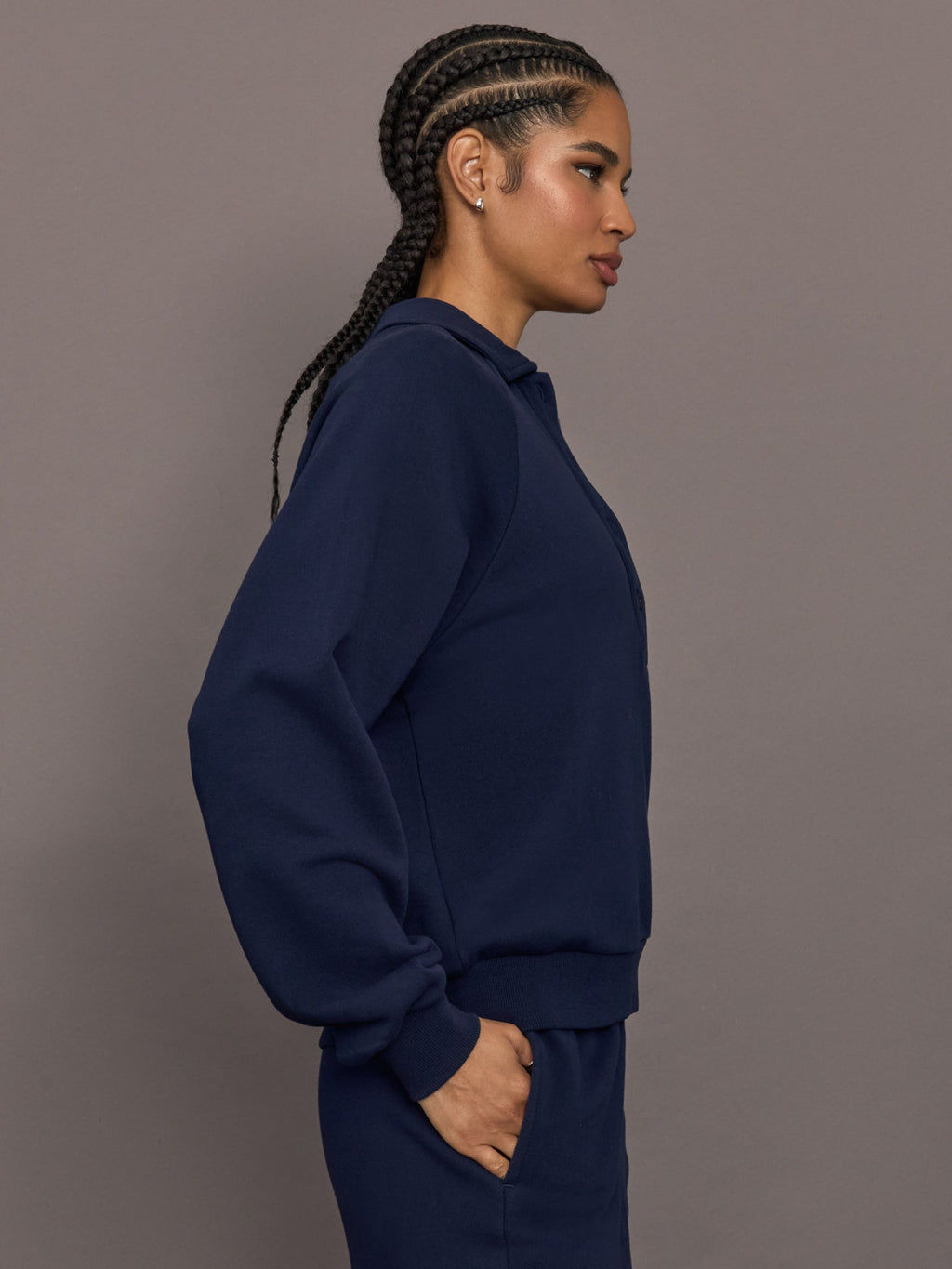 Collared Elle Polo - Navy