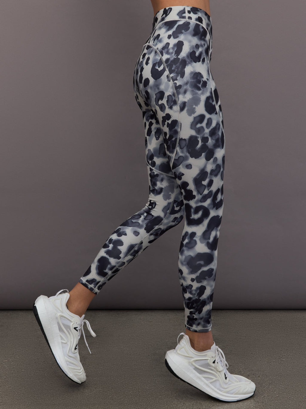 adidas by Stella McCartney Training 7/8 Leggings Printed - Wonder Alumina/Black