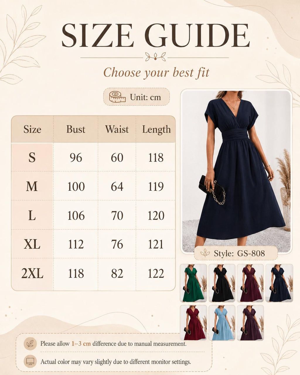 Elegant Navy Midi Dress, Minimalist Wedding Guest Dress, V Neck A Line Dress, Classic Feminine Cocktail Dress, Timeless Evening Dress