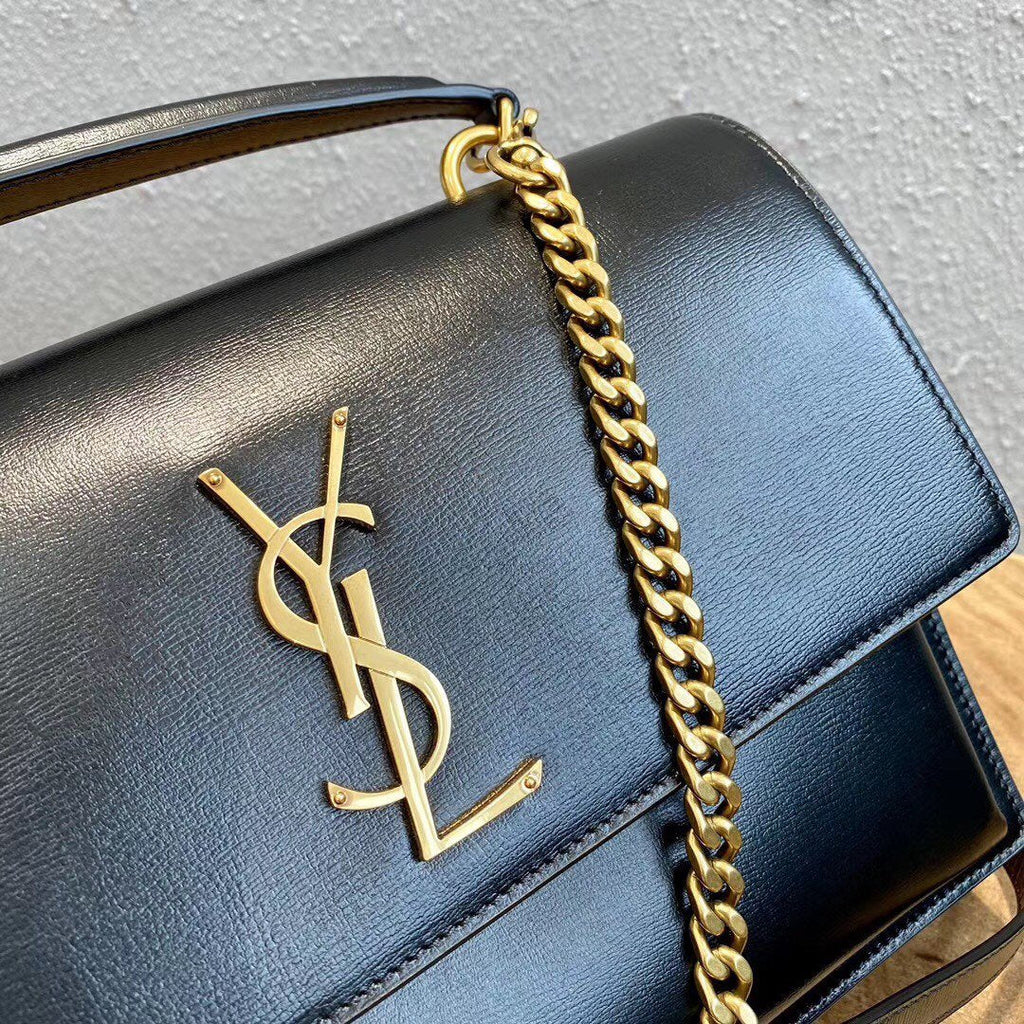 Y MEDIUM SUNSET SATCHEL IN SMOOTH LEATHER