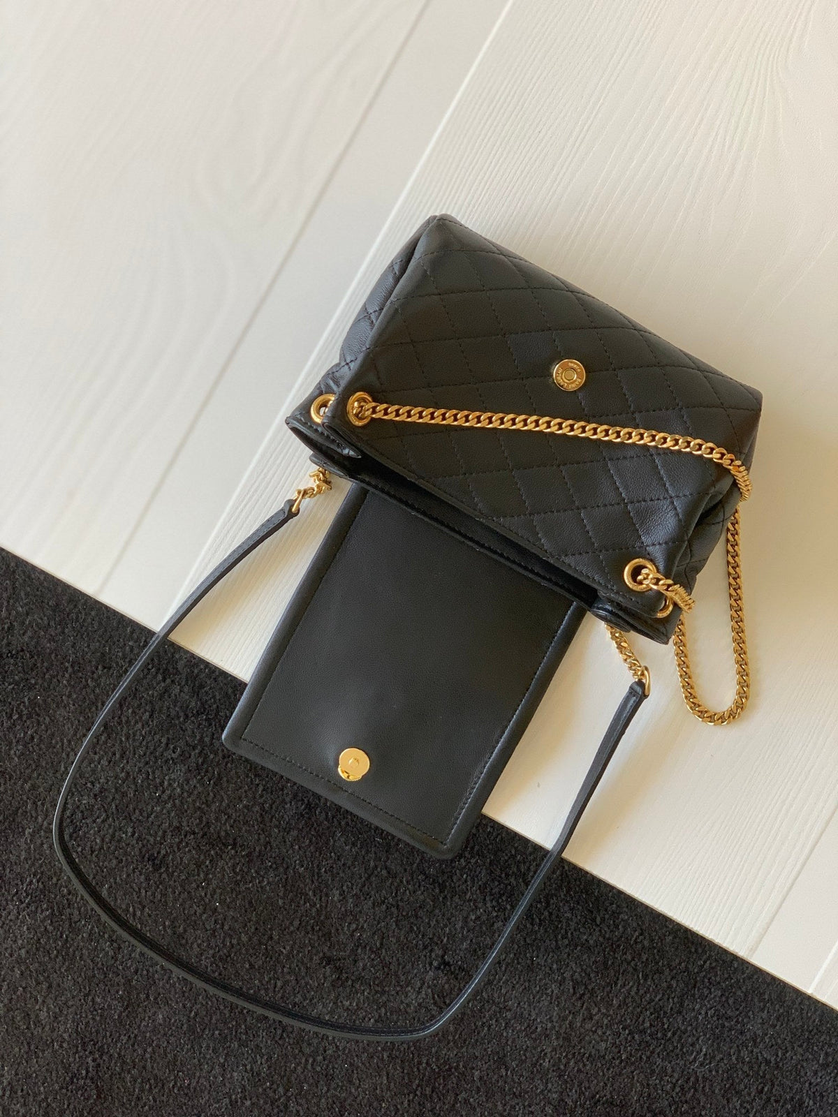 Y Mini Nolita In Lambskin Bag