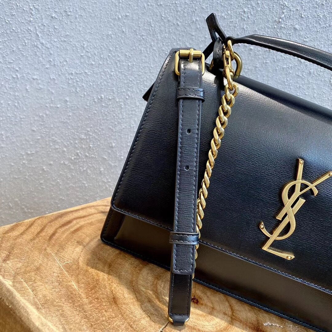 Y MEDIUM SUNSET SATCHEL IN SMOOTH LEATHER