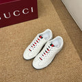 GG 26s Shift Sneakers White Leather 691471