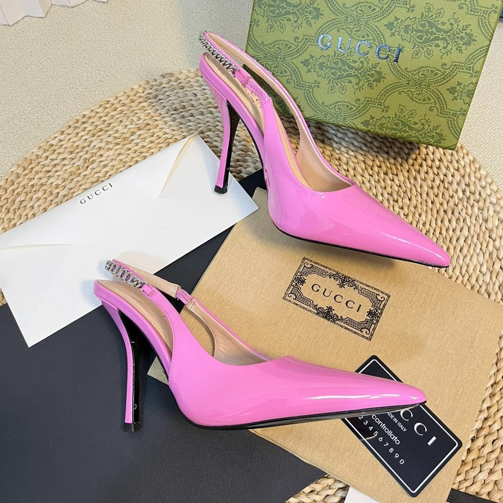 GG Women's High Heels  Pink