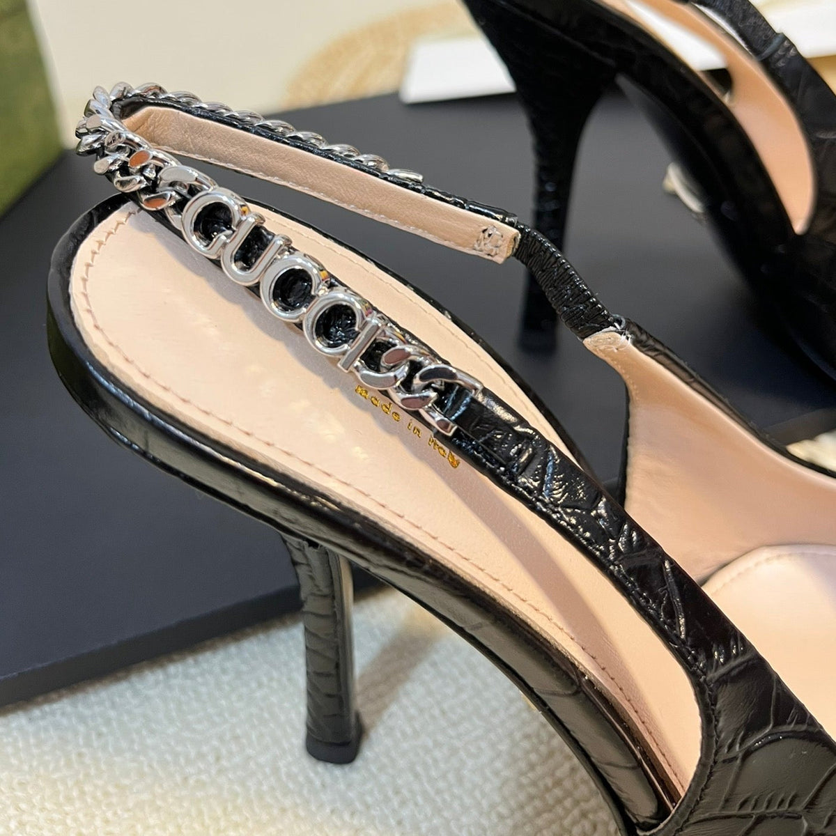 GG Women's High Heels  Black