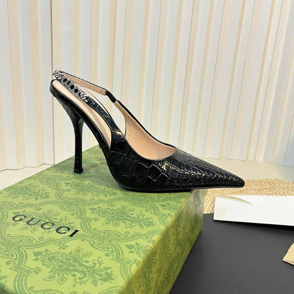 GG Women's High Heels  Black