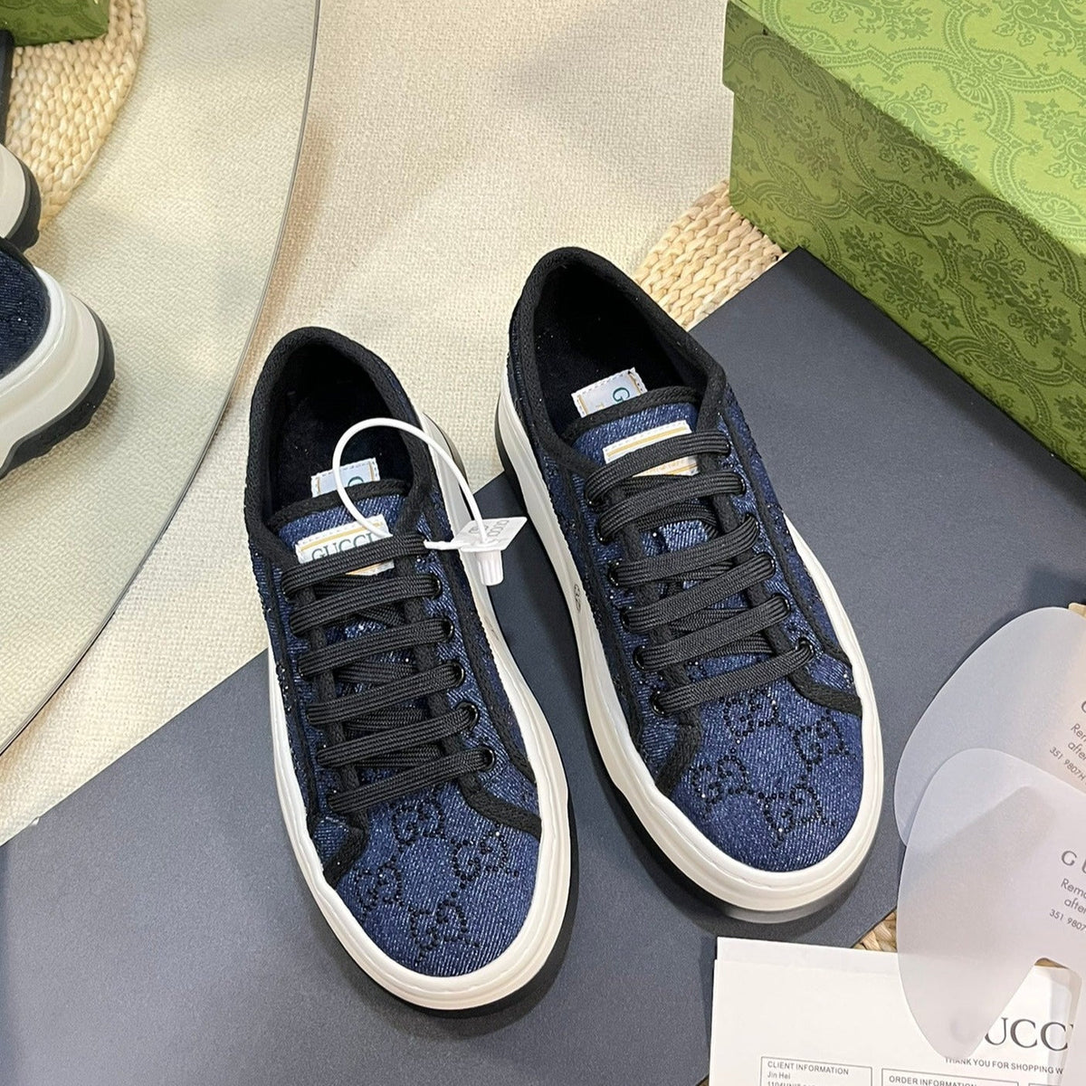 GG Sneaker Tennis 1977 Trainer Oxford Blue Black