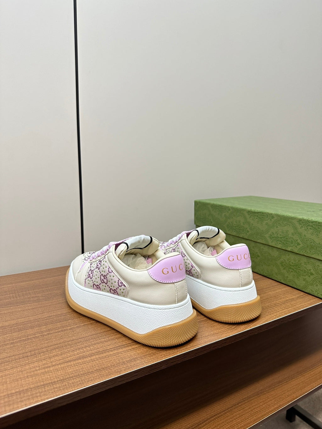 GG Screener Sneaker Pink Blush