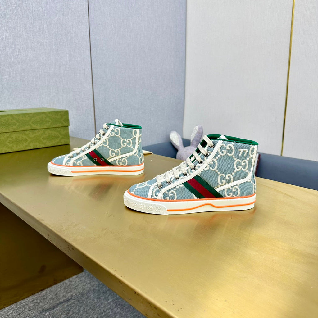 GG TENNIS 1977 HIGH-TOP TRAINER SKY CANVAS
