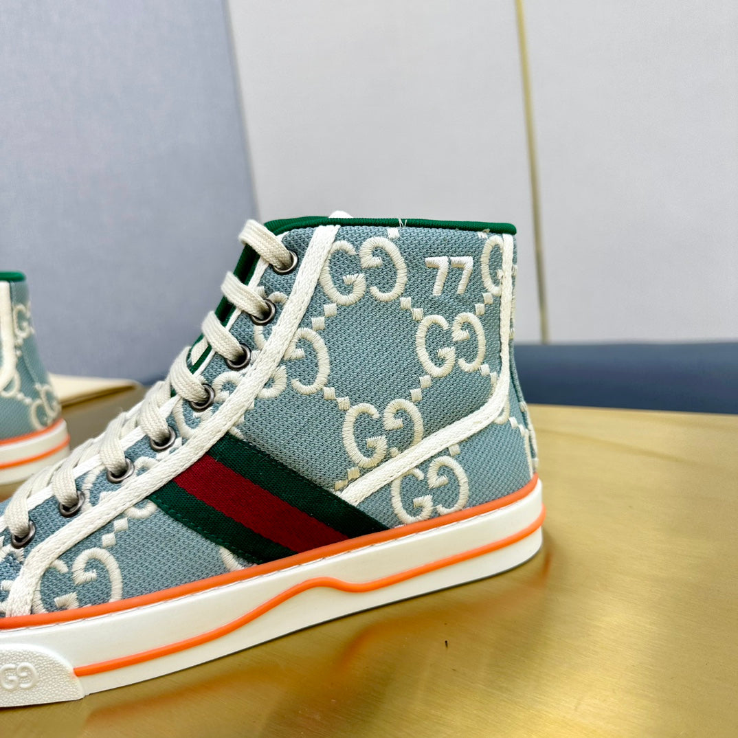 GG TENNIS 1977 HIGH-TOP TRAINER SKY CANVAS