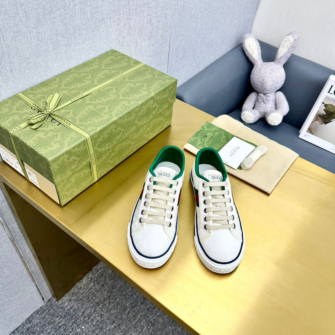 GG TENNIS 1977 TRAINER WHITE CANVAS