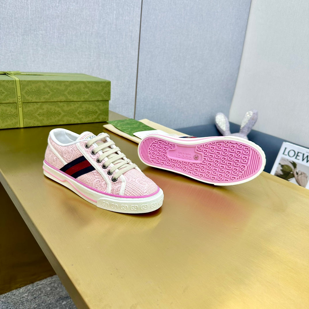 GG TENNIS 1977 TRAINER LIGHT PINK CANVAS