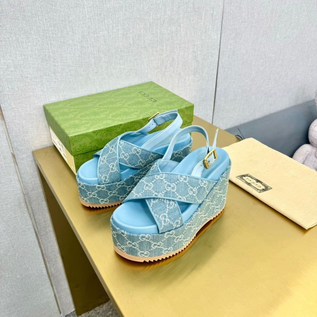 GG SUPREME PLATFORM SKY CANVAS