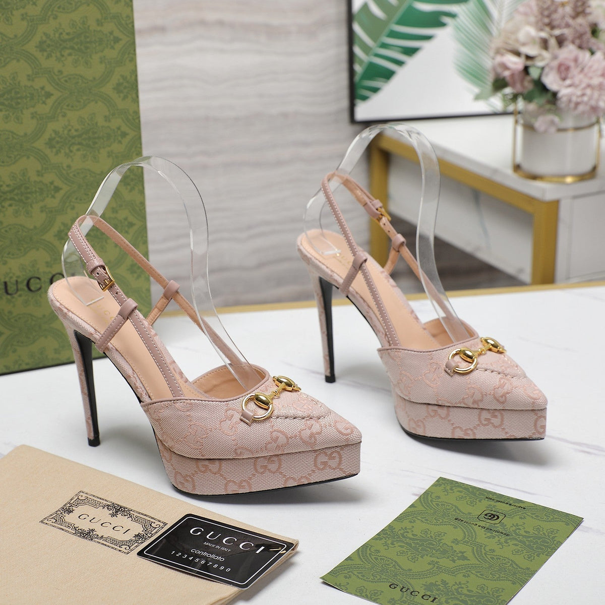 GG Valentino High heels Ivory