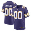 Custom Minnesota Vikings Classic Jersey - Purple